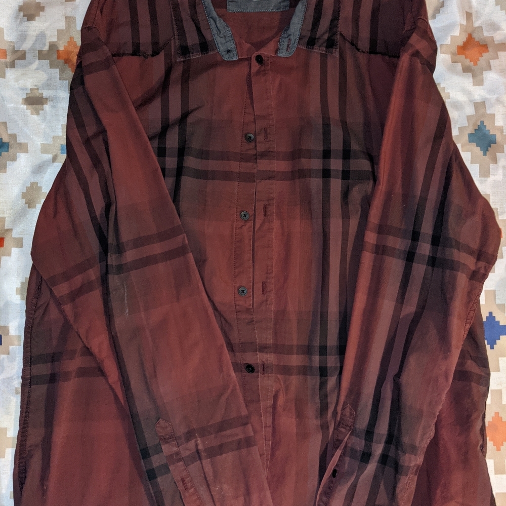 Calvin Klein long sleeve button up flannel